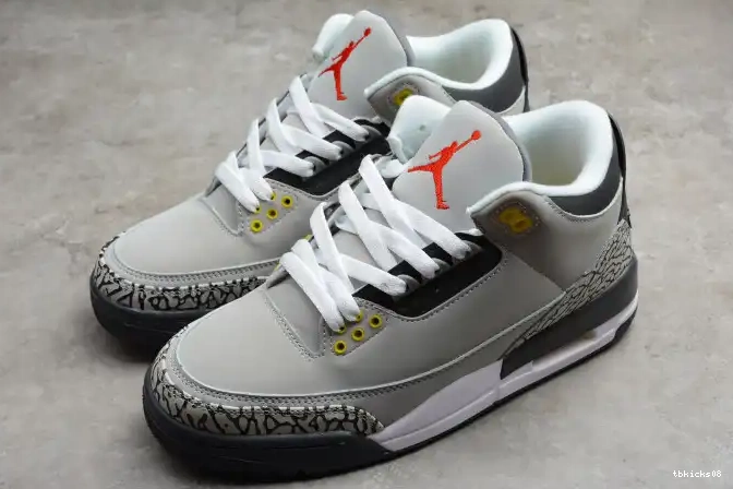 Reps TBkick Air Grey CT8532-012 (2021) Retro 3 Jordan Cool 0501